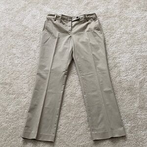 Burberry khaki pants size 4